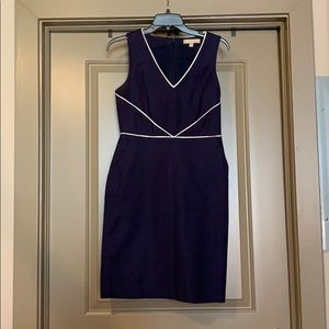 Preppy Banana Republic Navy Dress